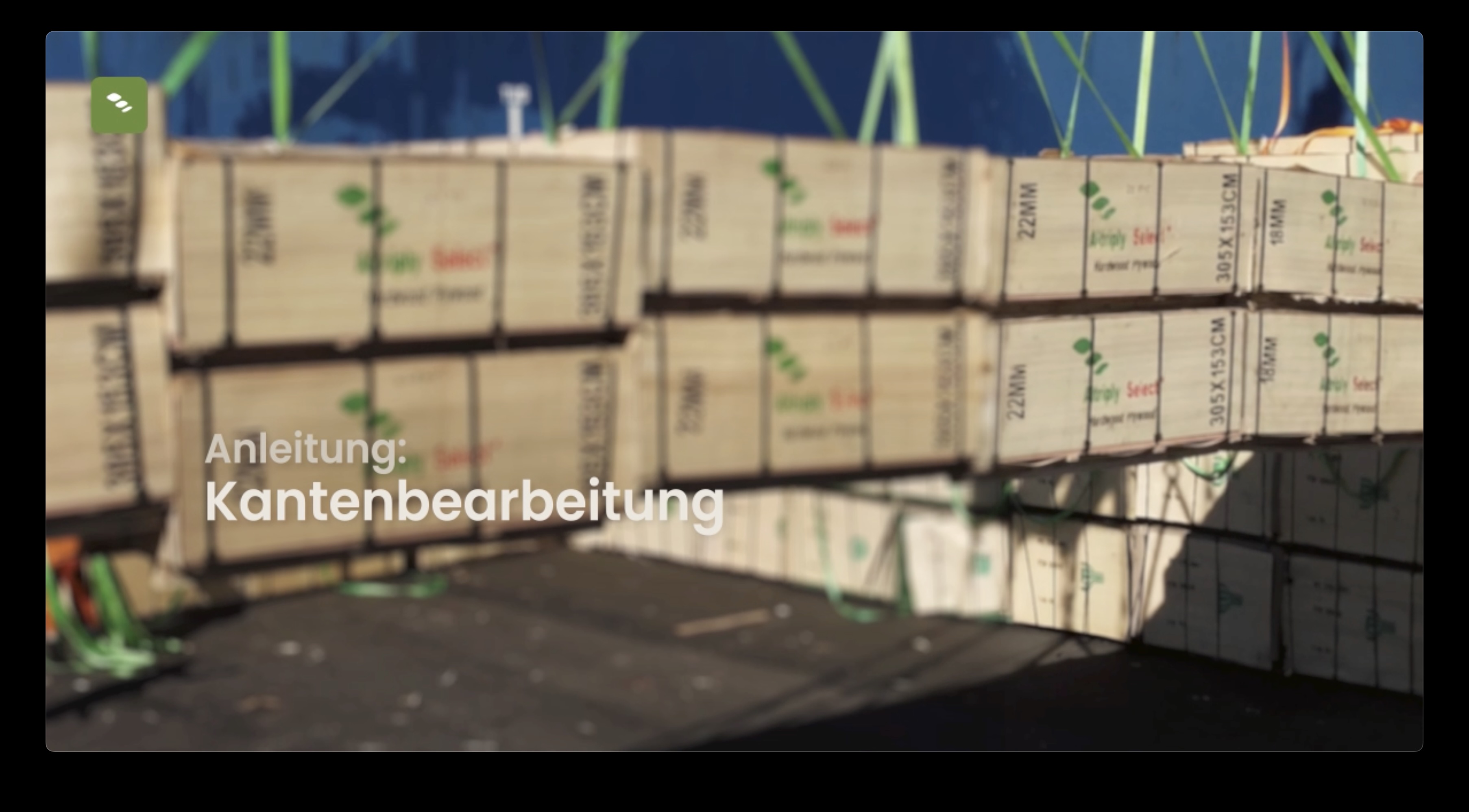 Kantenbearbeitung